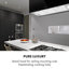 93cm Ductless Island Cooker Hood