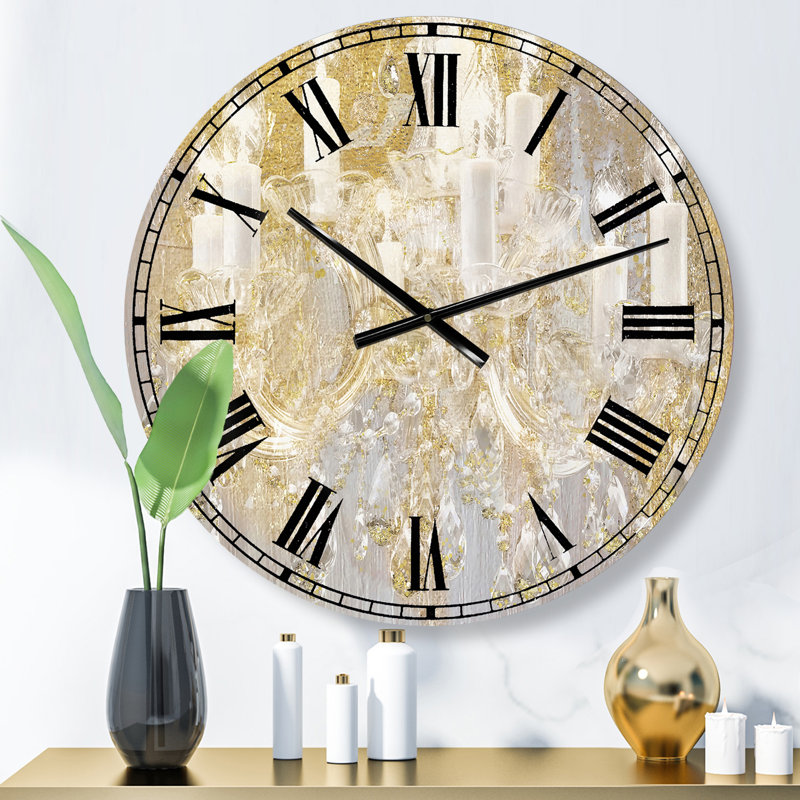 Treasured Cottage - Oversized Fashion Wall Clock, Small