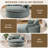 Oversized Barrel Chair – Corduroy, Compression-Molded Foam, Swivel-539385113