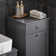 Bathroom Laundry Cabinet Tilt-out Hamper Unit with Sliding Drawer Free