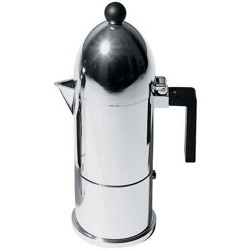 Alessi La Cupola Stovetop Espresso Maker, 0.3 Litres
