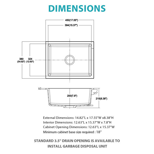 Dimensions du produit