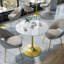 Cleofus Round Metal Base Dining Table-2074318862-2073071904-2066672971