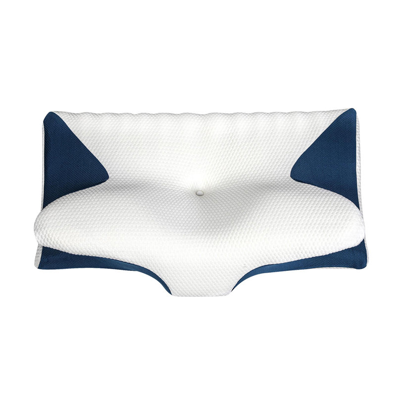  Cervical Contour Memory Foam Pillow Side Sleeper for Neck Pain Relief