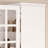 Versatile 4-Door Storage Cabinet With Tempered Glass