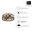 Ventilateur de plafond 19,7-100266698