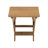 Hips Material Patio Bistro With 2 Chairs And Rectangular Table, Finish For Balcony Outdoor Comprised Of Use