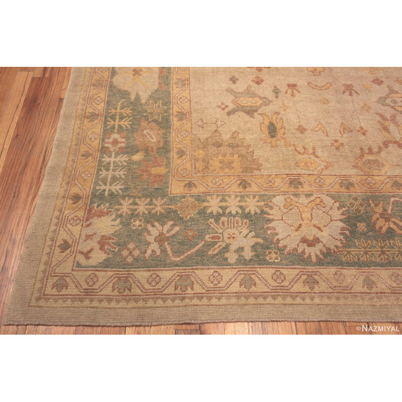 Large Modern Turkish Oushak Rug