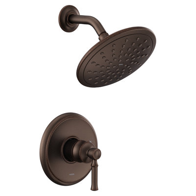 Moen Dartmoor M-CORE 2-Series Shower Trim Kit With Rainshower, Valve Required