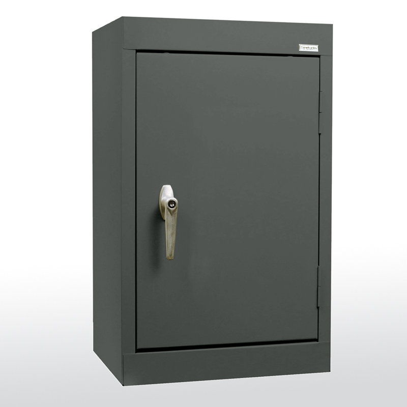 Armoire de rangement à 2 tablettes, Anthracite