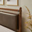 Structure de lit Leni en cuir et bois Vegan-477220960-477220965