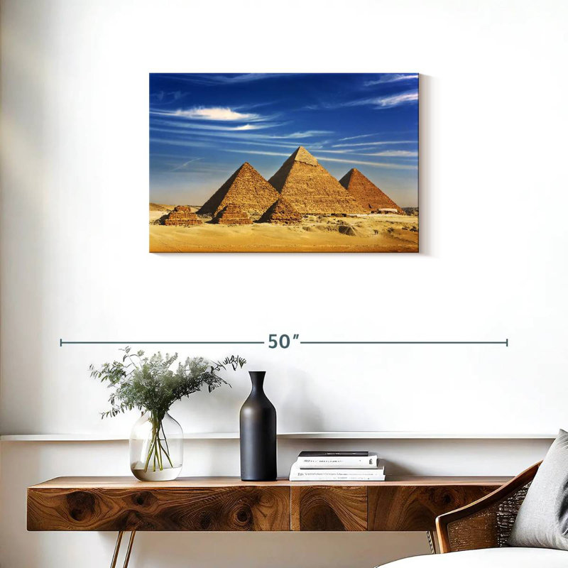 Pyramides égyptiennes de Gizeh Adella, H 20 po x l 30 po