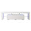 Modern TV Stand, 20 Colours LED TV Stand W/Remote Control Lights