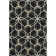 Premium Machine Washable Prisco Black Rug