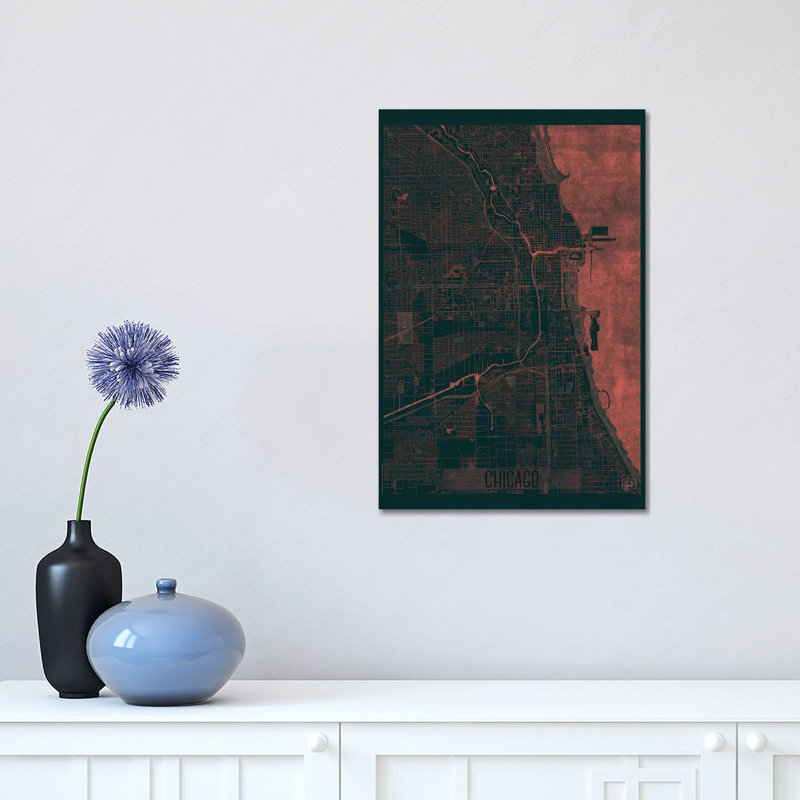 Berlin Skyline I by Hubert Roguski - Wrapped Canvas Print, 30.48 cm H x 45.72 cm W