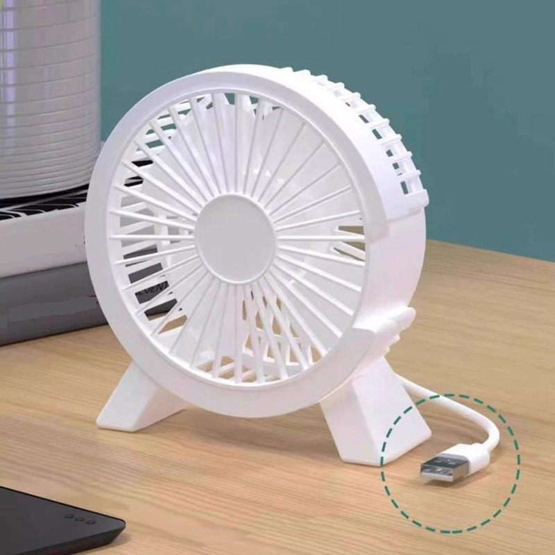 Ventilateur à brancher silencieux et silencieux Kondieu Mini, White