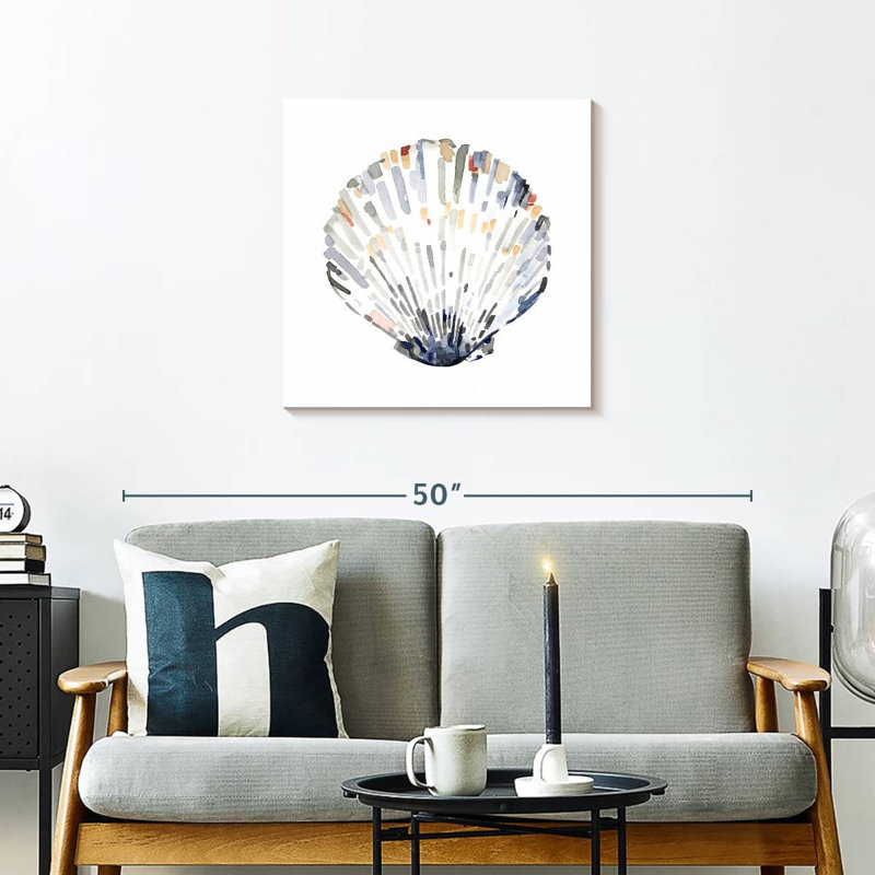 Aletra Simple Shells III, 24" H x 24" W