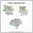 Elegant Seersucker Bedding Sets, Polyester Material, Shabby Chic For Home