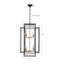 Luminaire suspendu réglable réglable de style industriel avec touche en métal pour les salons et les cuisines