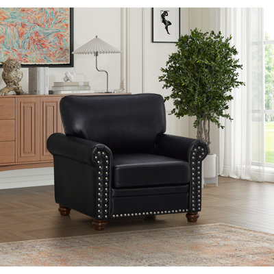 Living Room Sofa Single Seat Chair With Wood Leg