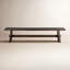 Acadia 79" Bench In Coffee Bean-1169320641