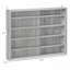 Vitrine murale 2 niveaux à 5 portes avec tablettes réglables-96931957