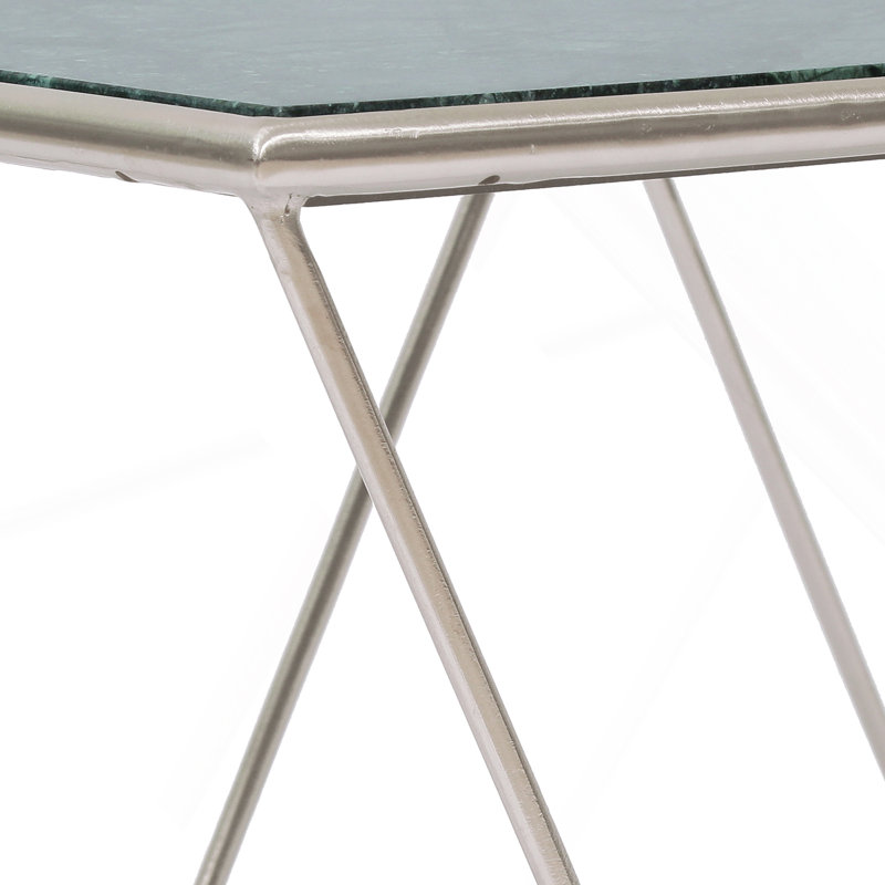 Rectangular Coffee Table with Marble Table Top