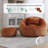 Stylish Plush Bean Bag-1651979027