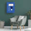 Indigo9 par Elena Ristova - reproduction d'art sur toile tendue-95450864