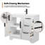 Ensemble de meuble-lavabo moderne simple 36 "avec comptoir en résine Skeen, robinet, assemblage requis-870751087-870751084