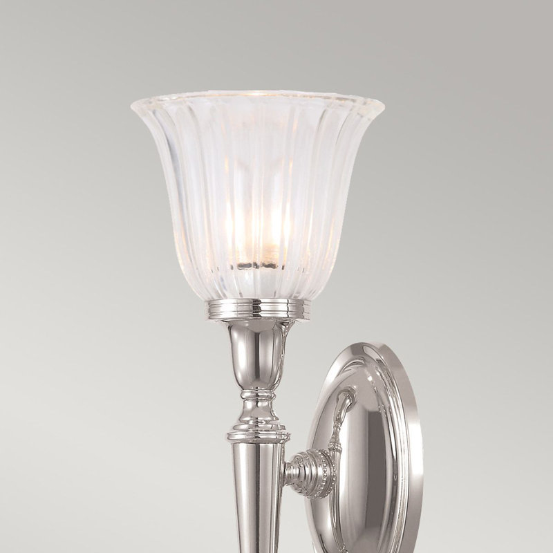 Thornsberry 1-Light Wallchiere, Polished Nickel
