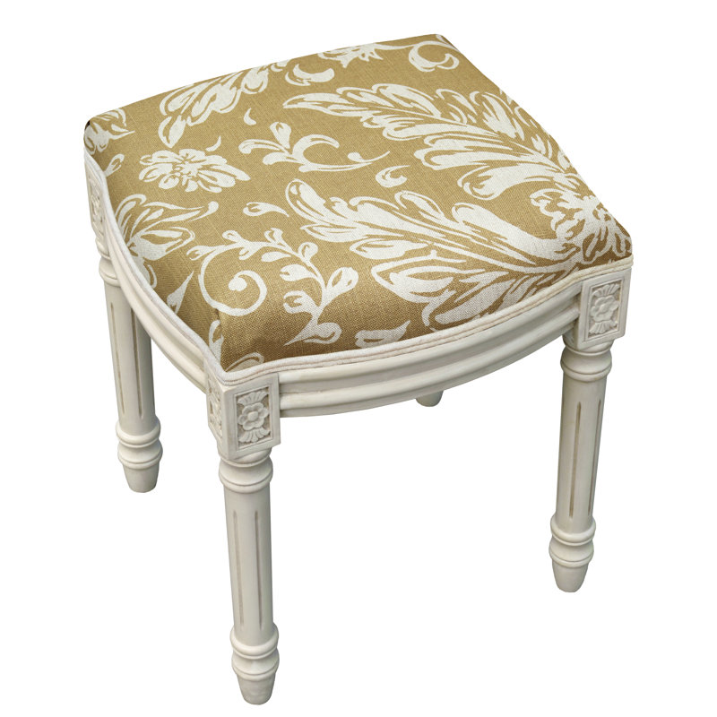 Tabouret de coiffeuse Caramel, Brun clair