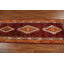 Tapis de couloir unique en laine orange 3 pi 2 po x 9 pi 11 po One Age