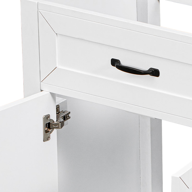 35.51'' Single Bathroom Vanity Base Only, White