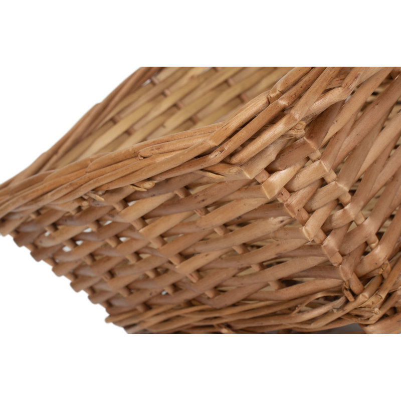 Faysville Wicker Tapered Storage Tray Basket