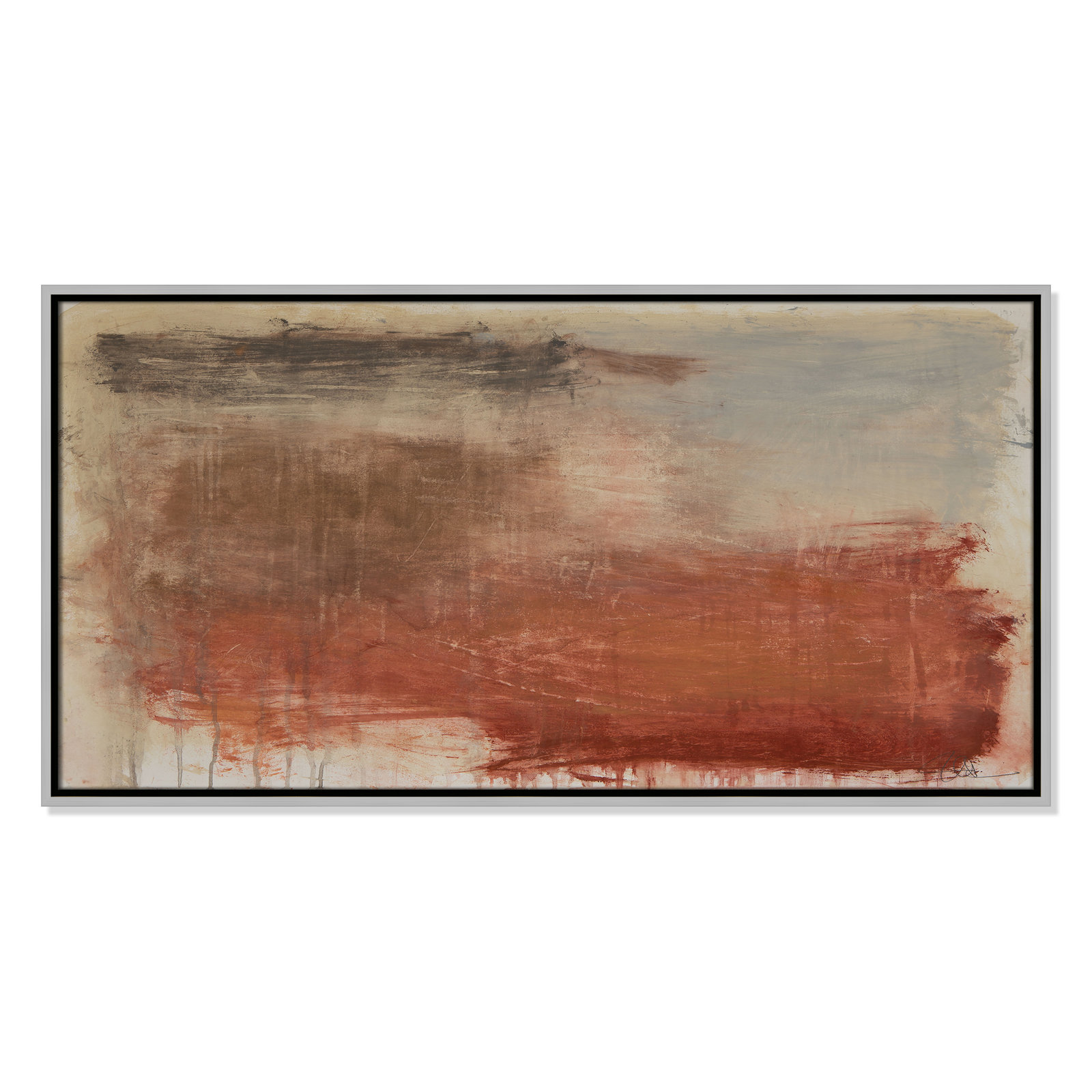 Colin "Autumn Over The Riviera" Print, 19.5" H x 37.5" W, Silver