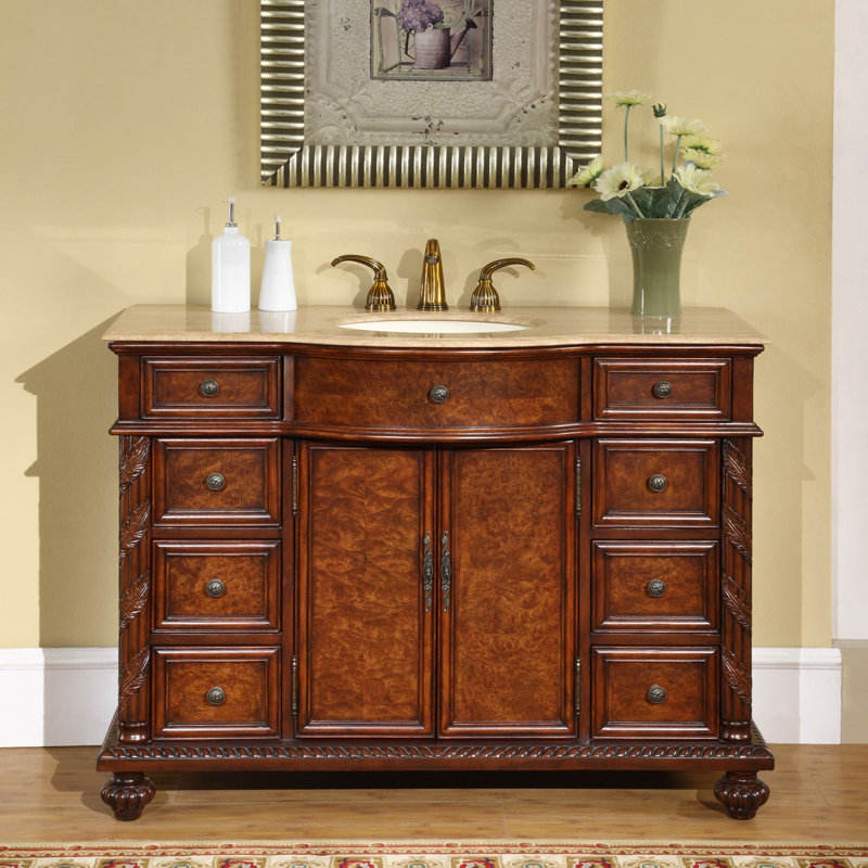 Ensemble de meuble-lavabo simple 48 po Brenneman