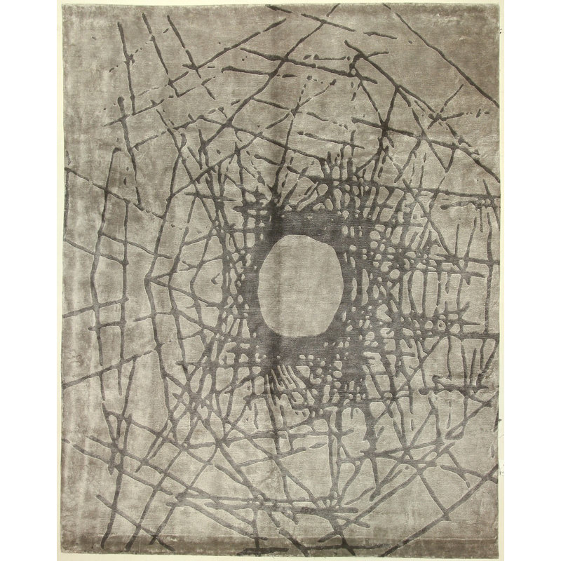 Hand Knotted Abstract Rug