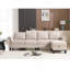 Canapé modulaire convertible avec rangement