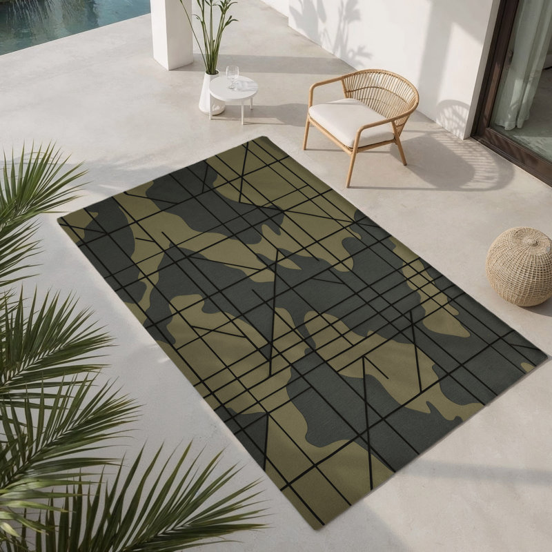 Tapis intérieur et extérieur Patrol Layer, Rectangle 1 pi 6 po x 2 pi 6 po