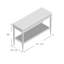 Noelle 47.5'' Glass Top Console Table-22858696