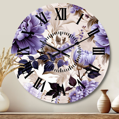 Horloge murale victorienne Elegance Soft