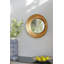 Miroir mural D18,7 x 3,9 po avec éclairage DEL