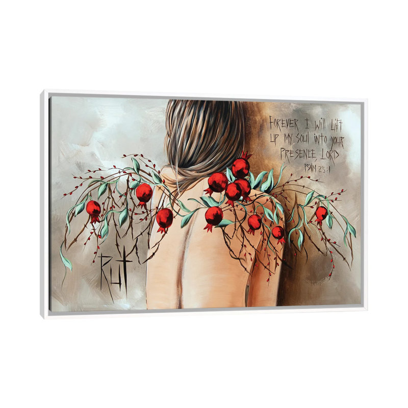 «Forever I Will Lift» par Rut Art Creations - impression sur toile tendue, Pas de tapis, H 40 po x l 26 po x P 1,5 po