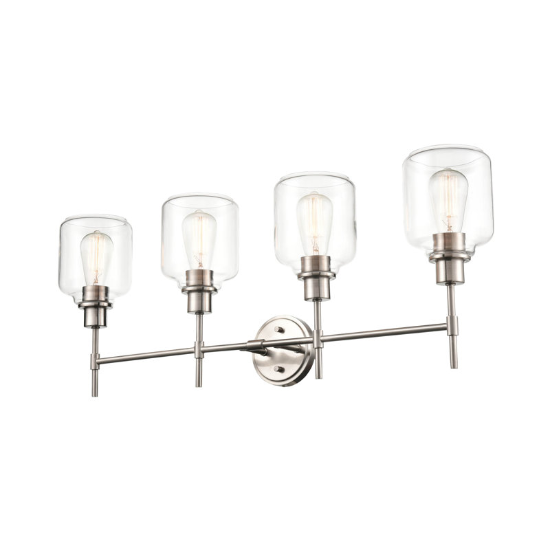Callison 4 - Light Dimmable Vanity Light, Satin Nickel