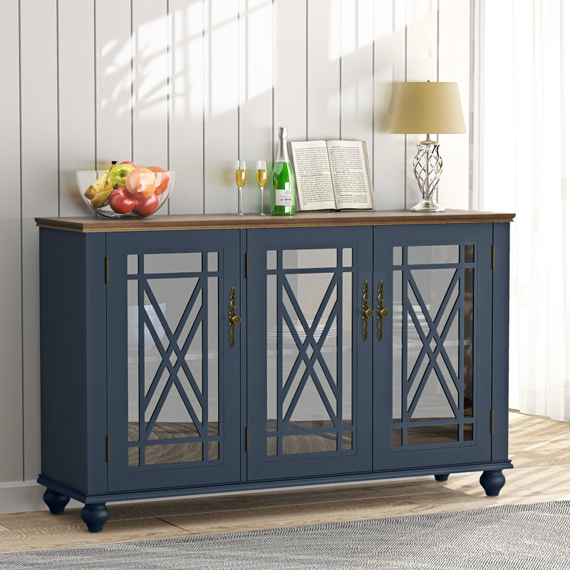 Adao 55'' Sideboard, Navy Blue