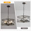 4 - Light Dimmable Farmhouse Unique Design Adjustable Chandelier