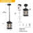 Sunnyvale Lantern Industrial Outdoor Hanging Light