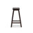 Saddle Counter Stool with Solid Wood Frame-41670278