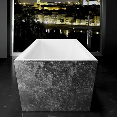 70.09'' L Soaking Bathtub